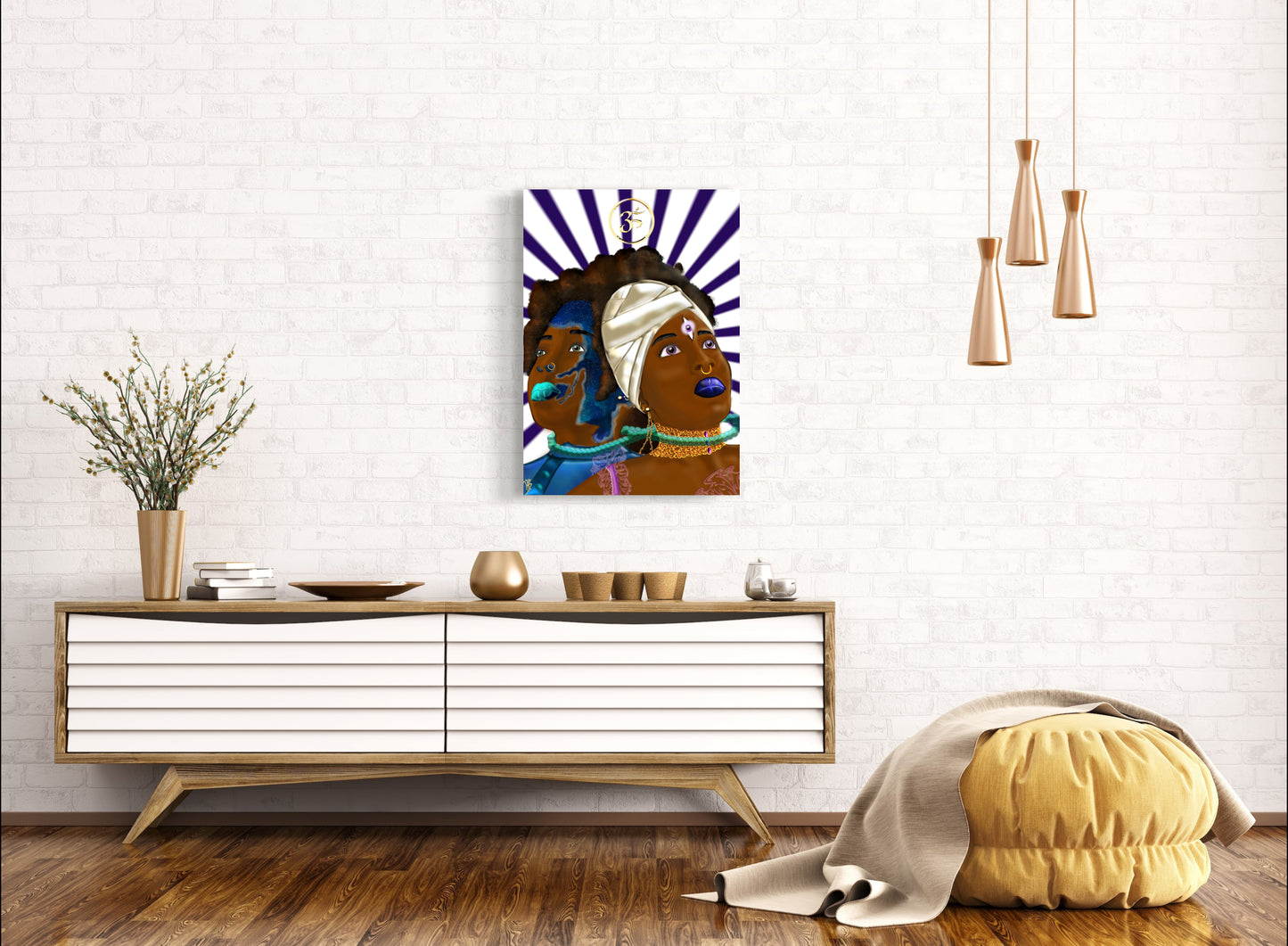Legacy Eternal - Indigo - Limited Edition Art Print In Sizes A3-A1