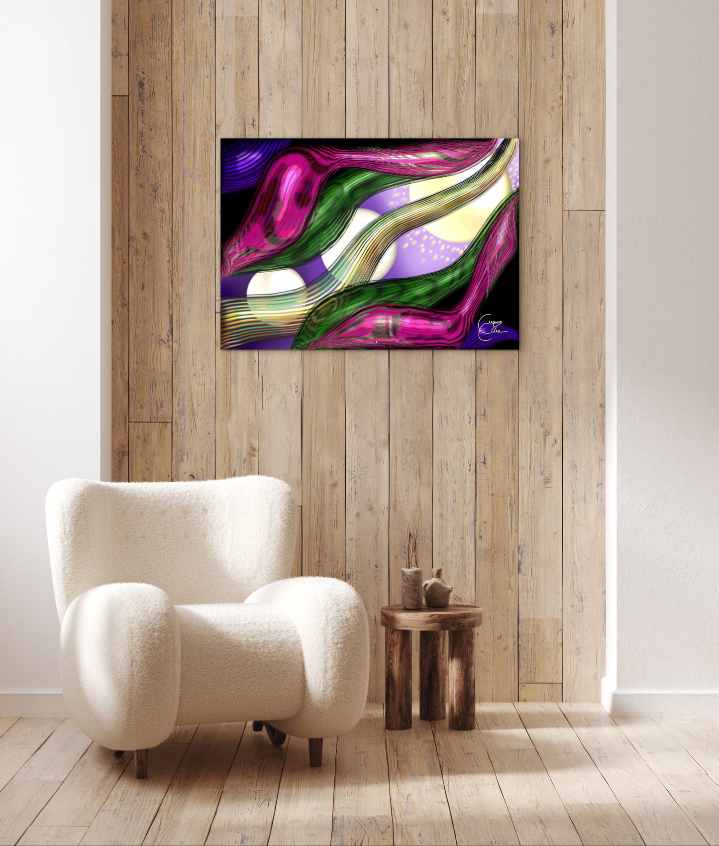 Birthing Luminescence - Limited Edition Art Print In Sizes A2-A1