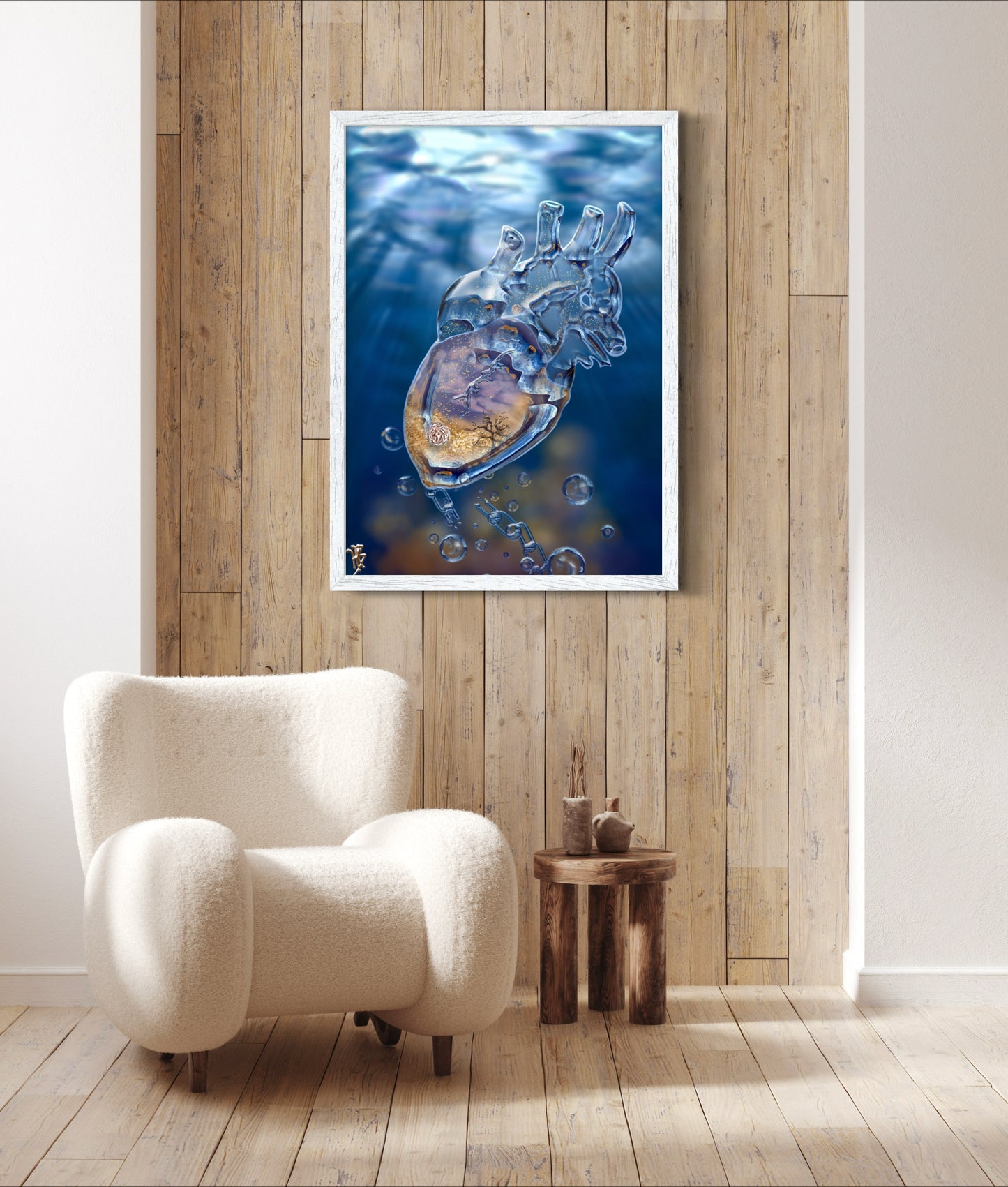 Drought - Rare Limited Edition Art A1 Cotton Paper Print With Frame