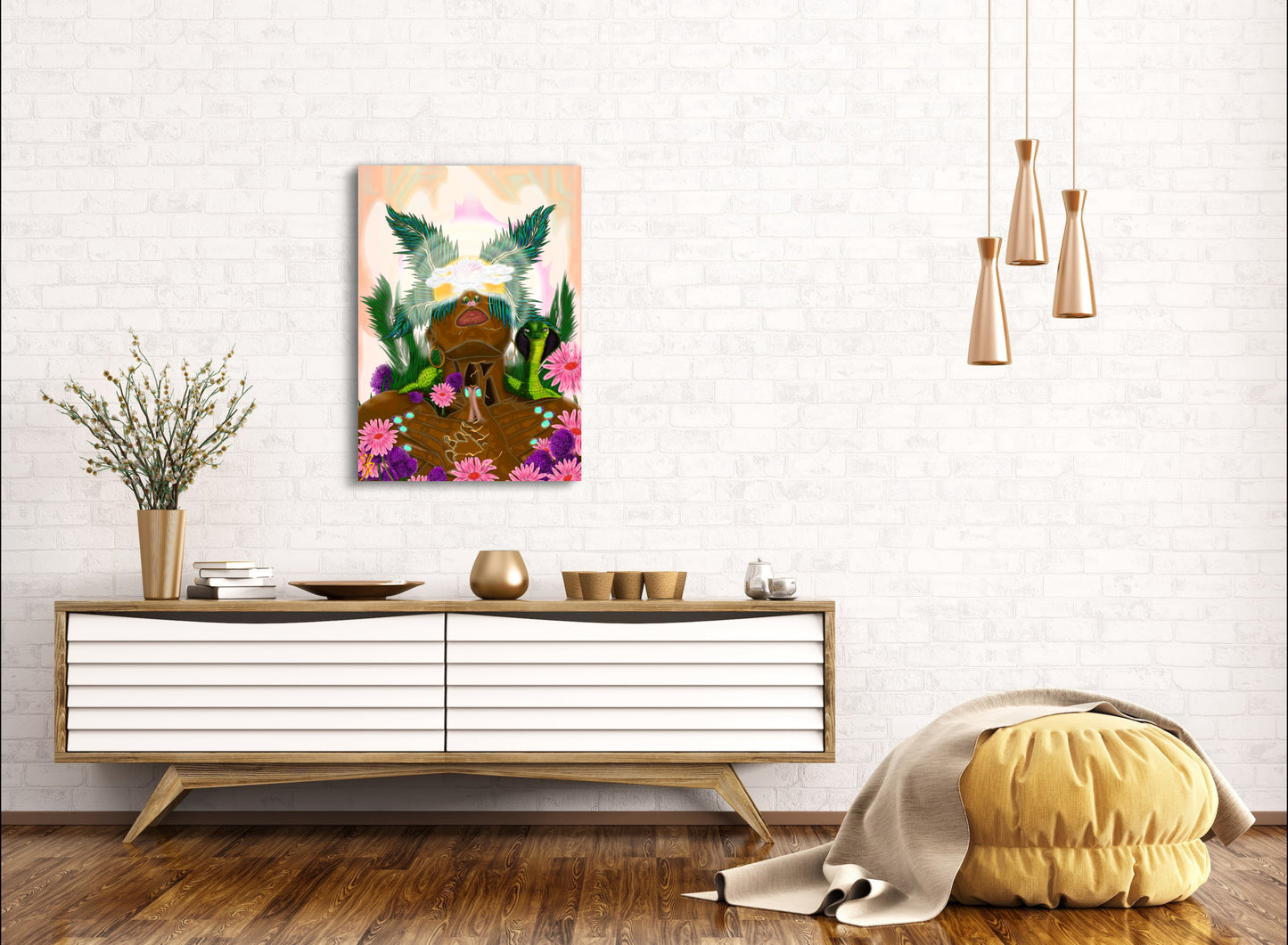 Goddess Rise - Limited Edition Art Print In Sizes A3-A1