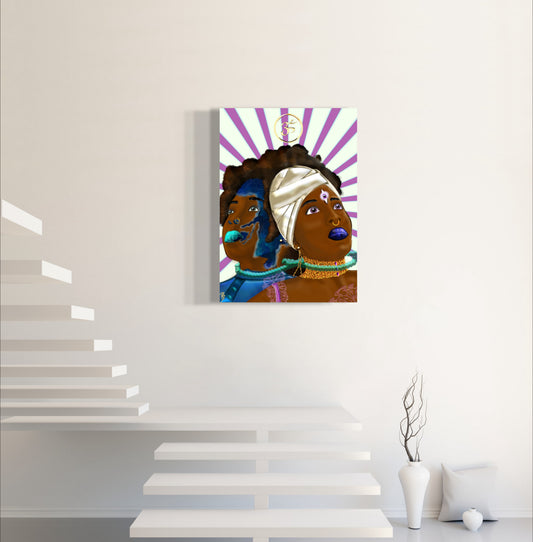 Legacy Eternal - Purple - Limited Edition Art Print In Sizes A3-A1