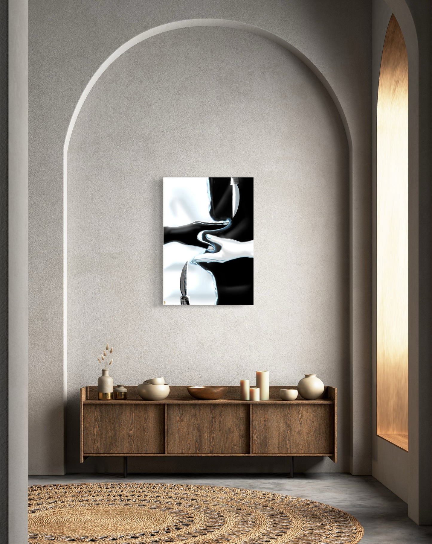 Boundaries – Breached Light Veil Limited Edition Art Print In Sizes A3-A1