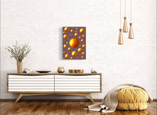 Serenity Spheres - Shimmering Vortex Limited Edition Art Print In Sizes A3-A1