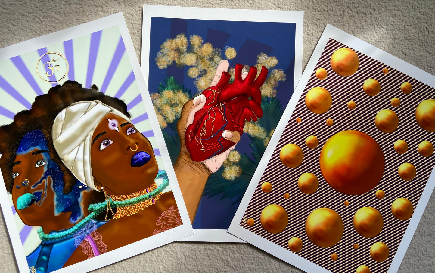 A5 Sample Size Prints for Gold & Rose Collections - Available on Request